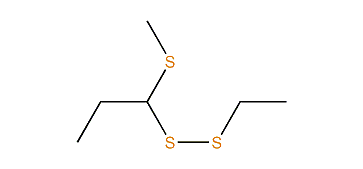 1-(Methylthio)-propyl ethyl disulfide